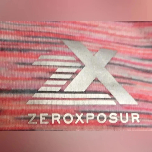 Zeroxposur Bayside Dress (L) Heathered Hiking Camping Pink Racerback Pickleball - Picture 11 of 11